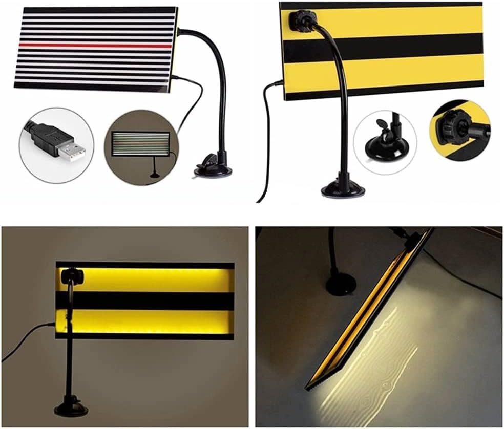 HiYi Car Dent Fix Tools LED-Streifen zur Erkennung von Dellen, Weisslicht, mit einstellbarem Halter,
