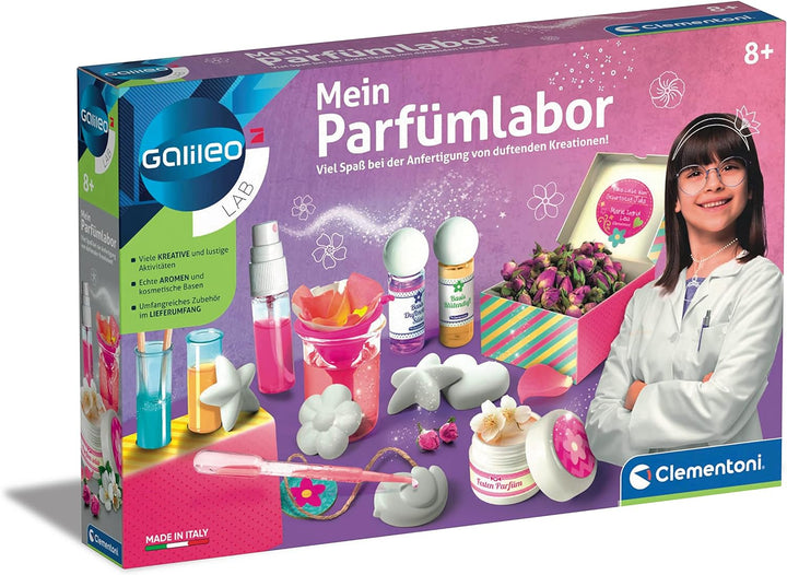 Clementoni Galileo Lab – Mein Parfümlabor, wohlriechende Düfte und Parfüms, spannender Experimentier