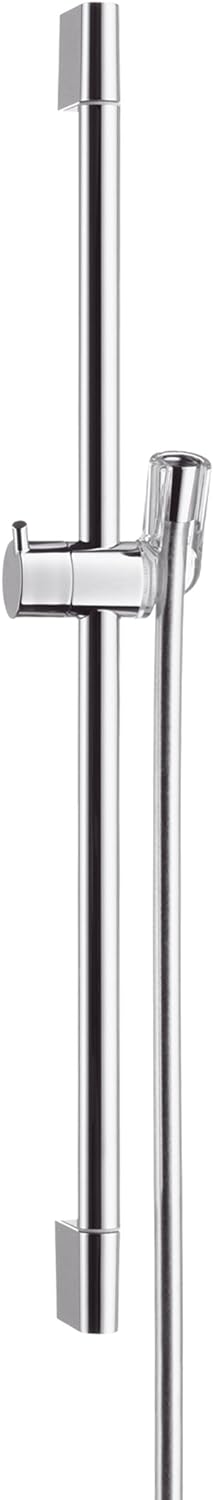 hansgrohe Unica'C Duschstange 0,65m, mit Duschschlauch 1,60m, Chrom, 0,65m