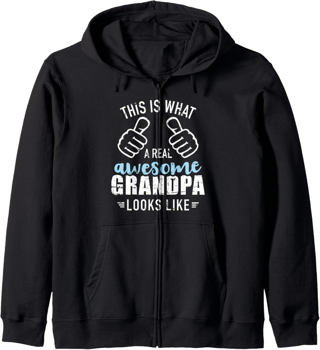 So sieht der beste Opa aus Spruch Kapuzenjacke