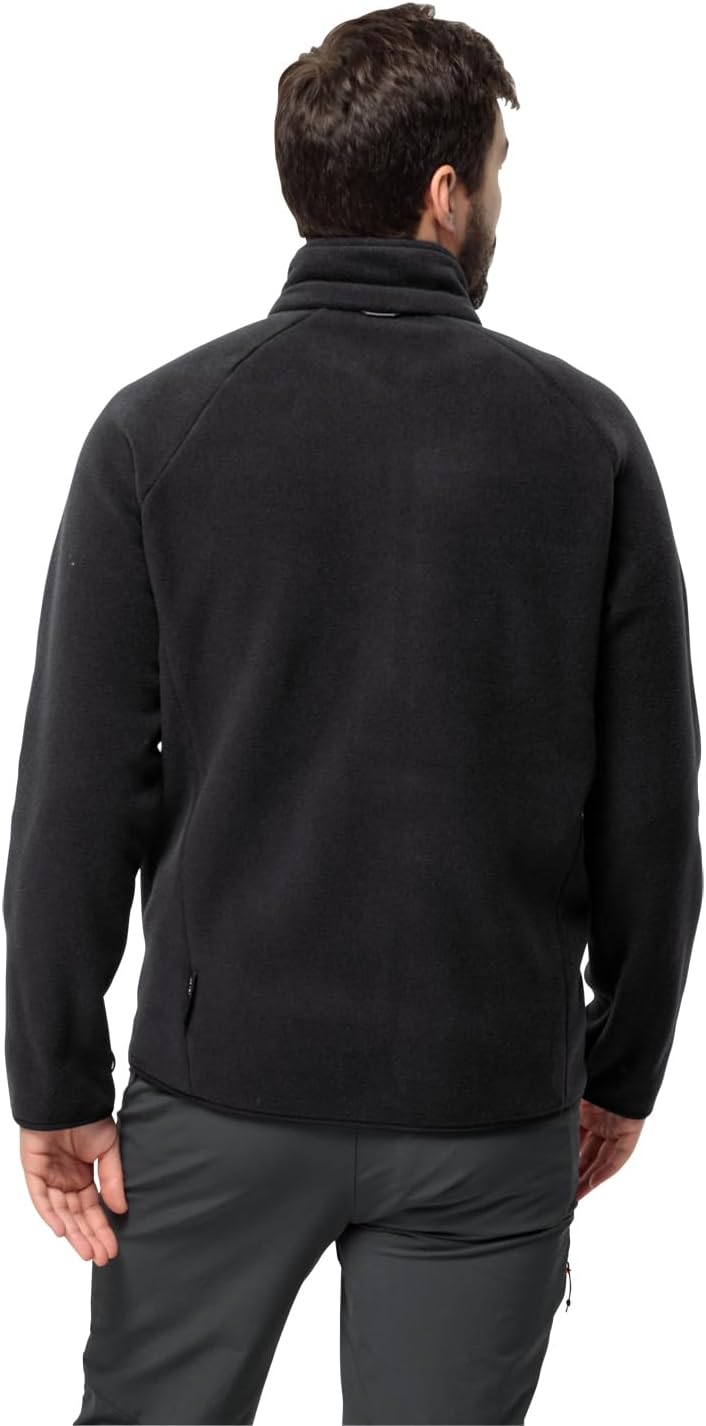 Jack Wolfskin Herren Waldsteig Fz M Fleece-Jacke XL Schwarz, XL Schwarz