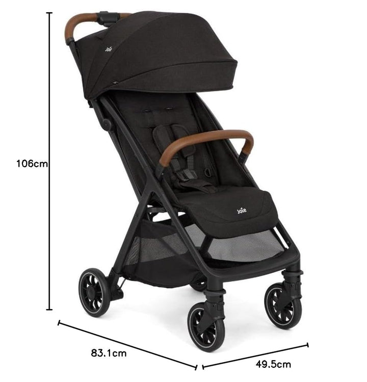 Joie pact™ pro Kinderwagen-Set – Leichter Buggy mit kompaktem Faltmass, inkl. i-Snug™ Babyschale & T