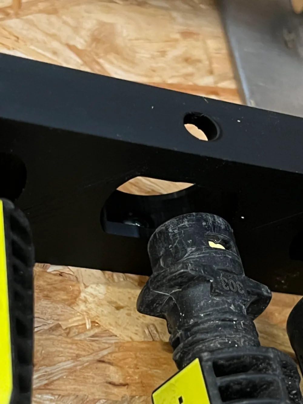 HC3D Wandhalterung für Kärcher Werkzeugköpfe, Werkzeugaufbewahrung, Wandmontage, Schwarz, 3D-Druck K