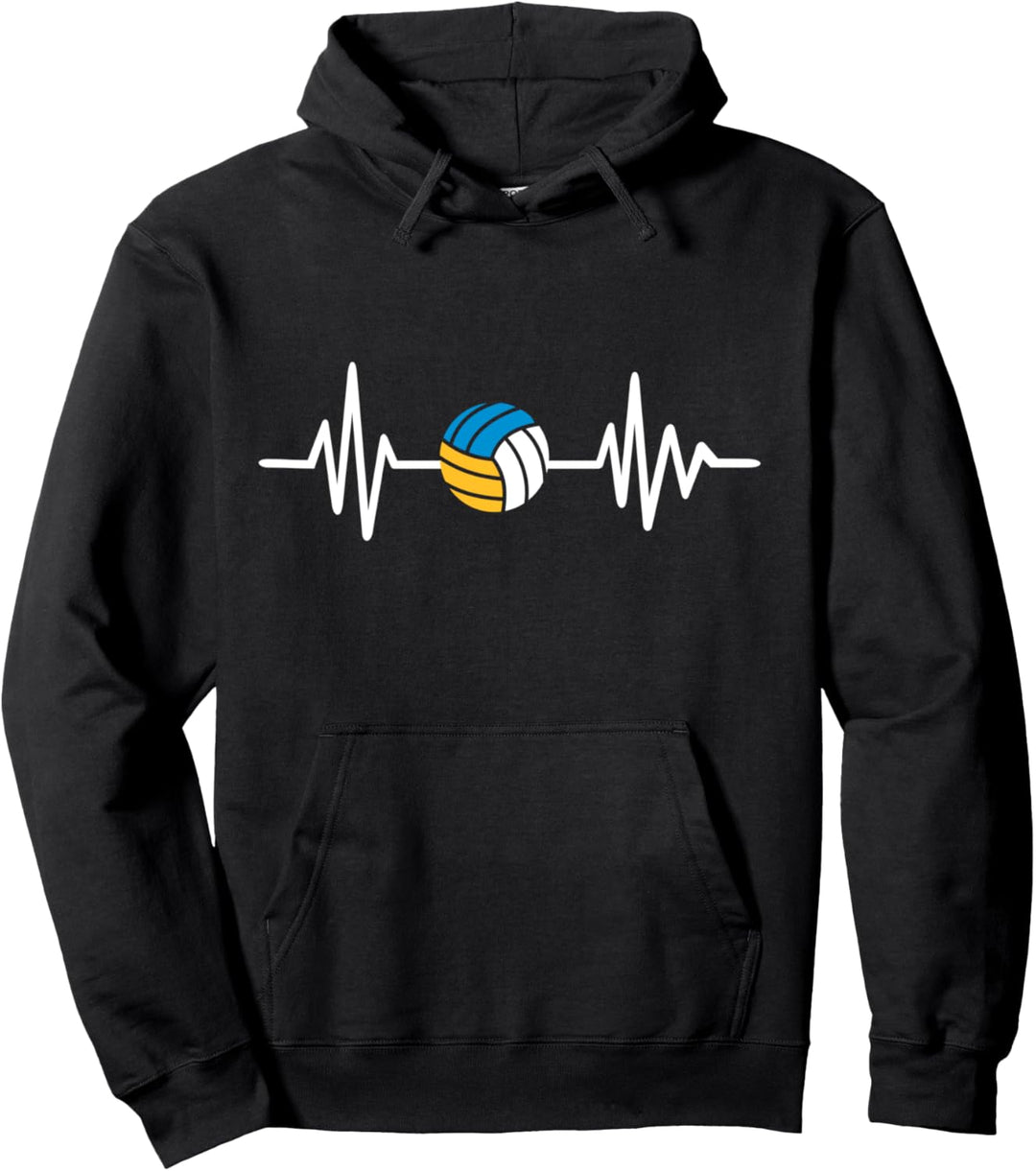 Beachvolleyball Herzschlag Pullover Hoodie