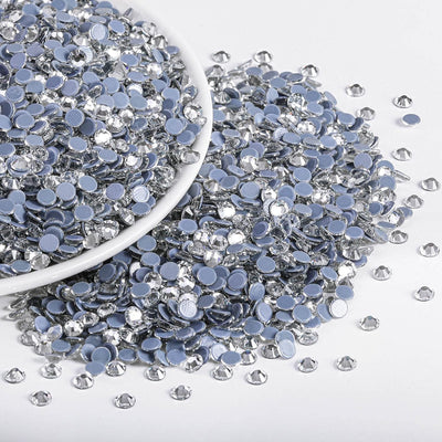 BEADSLAND Hotfix Strasssteine Bulk, 14400 Stück Kristall Hotfix Strasssteine zum Basteln Kleidung DI