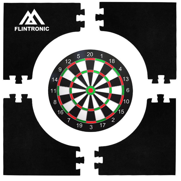 Flintronic Dart Catchring Surround, Surround Auffangring Dart Backboard, Dartscheibe Schutzring, Lei