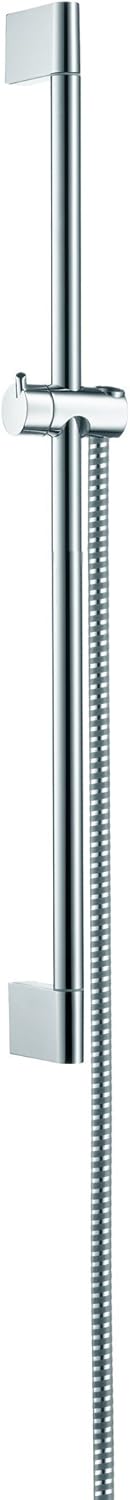 hansgrohe Unica'Crometta Duschstange 0,65m, mit Duschschlauch 1,60m, Chrom 0,65m mit Brauseschlauch