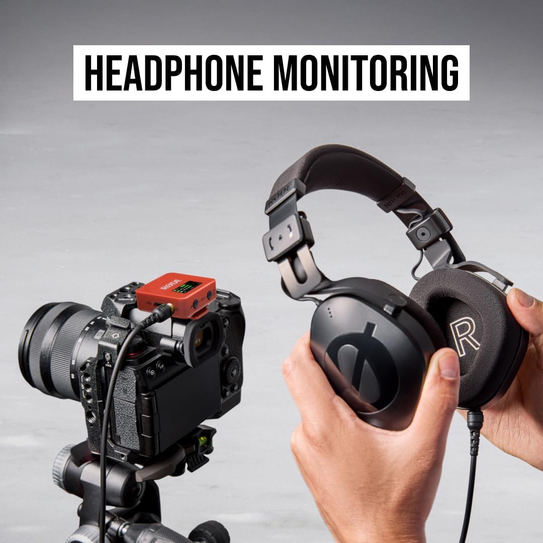 RØDE Wireless GO (Gen 3) – Kompakter kabelloser Mikrofon – Kristallklarer Klang, 32-Bit Float Aufnah