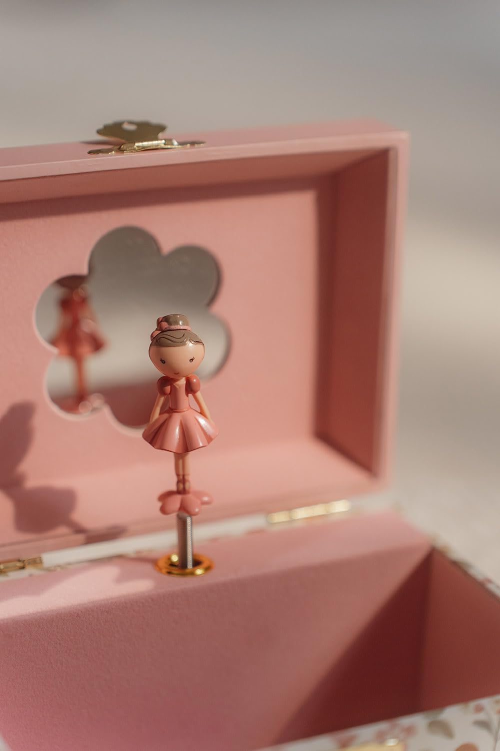 Little Dutch Schmuckkästchen Schmuckschatulle mit Musik und drehender Ballerina für Mädchen weiss mi