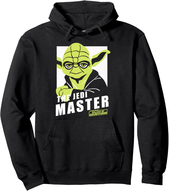Star Wars Yoda The Master Cartoon Poster Pullover Hoodie