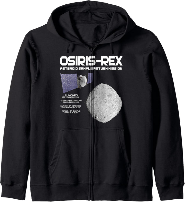 Osiris Rex Mission zu Bennu Asteroid Kapuzenjacke