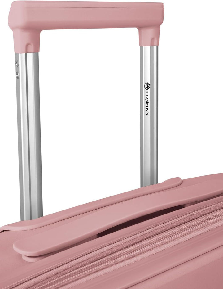 Franky Kabinen-Koffer für Damen und Herren | Kleiner Cabin-Trolley 36 x 20 x 55 cm aus hochwertigem,