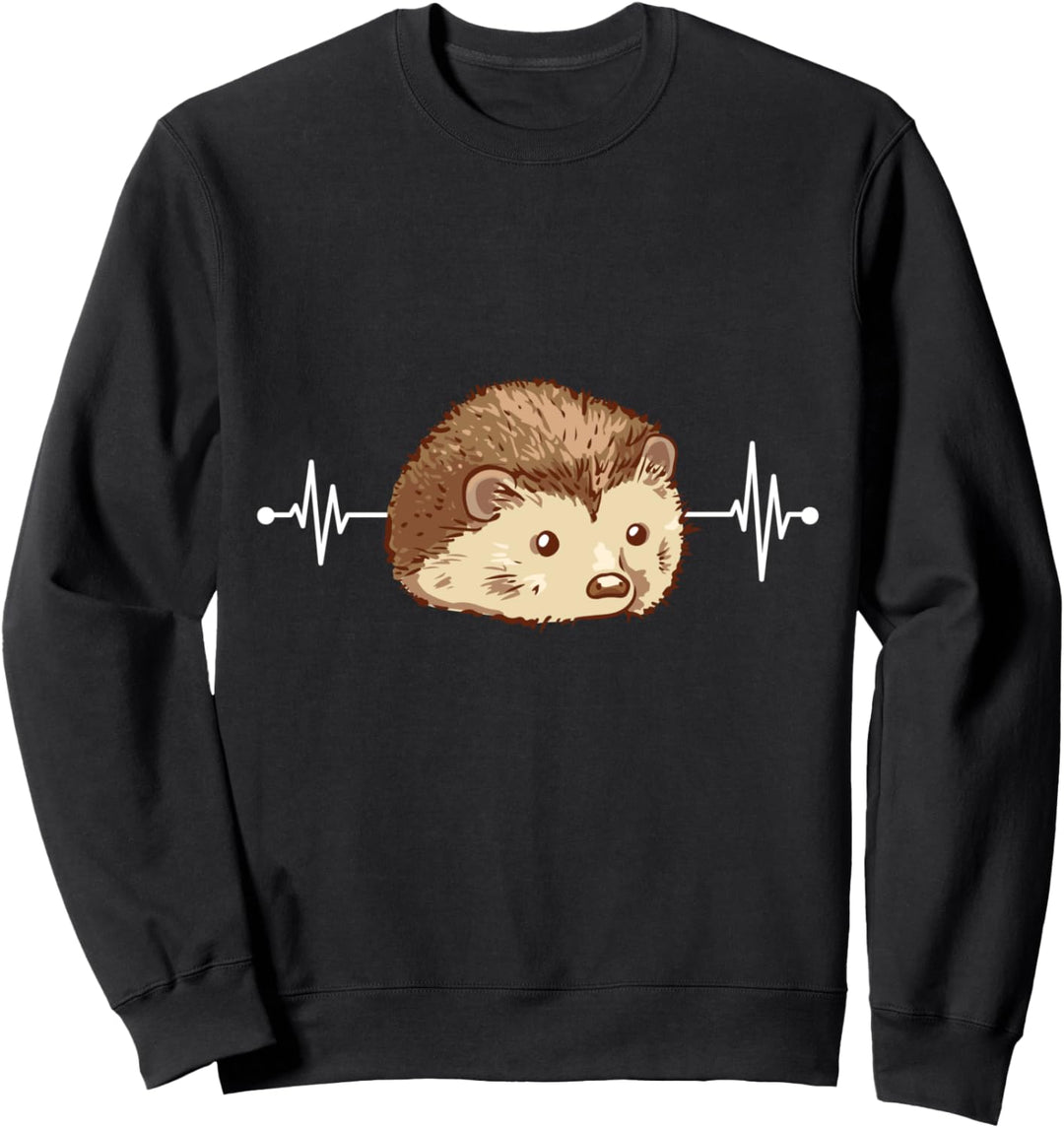 Igel Herzschlag Igel Sweatshirt