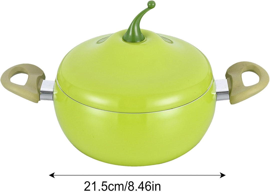 Kochtopf Mit Tomatenform - Kreatives Fruchtförmiges Kochgeschirrpfanne | Nicht Stick Tomaten Topf Mi