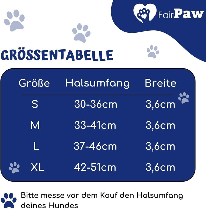 Hunde Halsband aus Paracord geflochten - Nachhaltig & Handgefertigt - Dog Collar - Breites Hundehals
