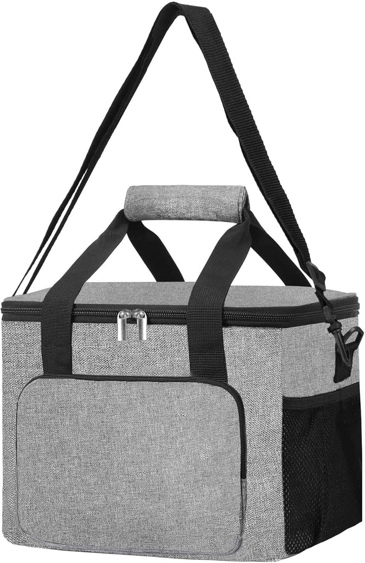 SPRINGOS Thermotasche Kühltasche Hellgrau, Hellgrau