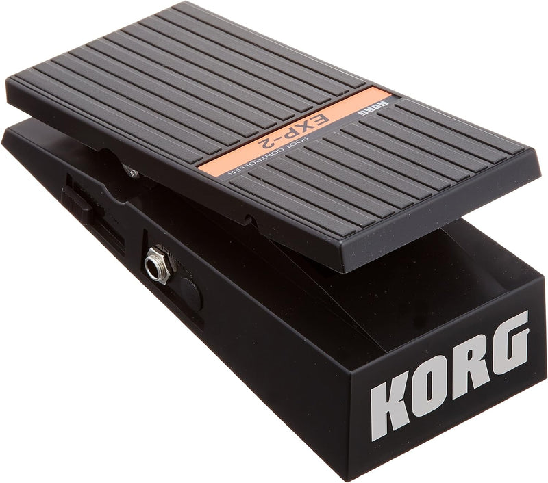 KORG EXP2 Fusspedal für MIDI Keyboard & KOO PS3 Sustain-Pedal/Schalter Schwarz Bundle mit Sustain-Pe