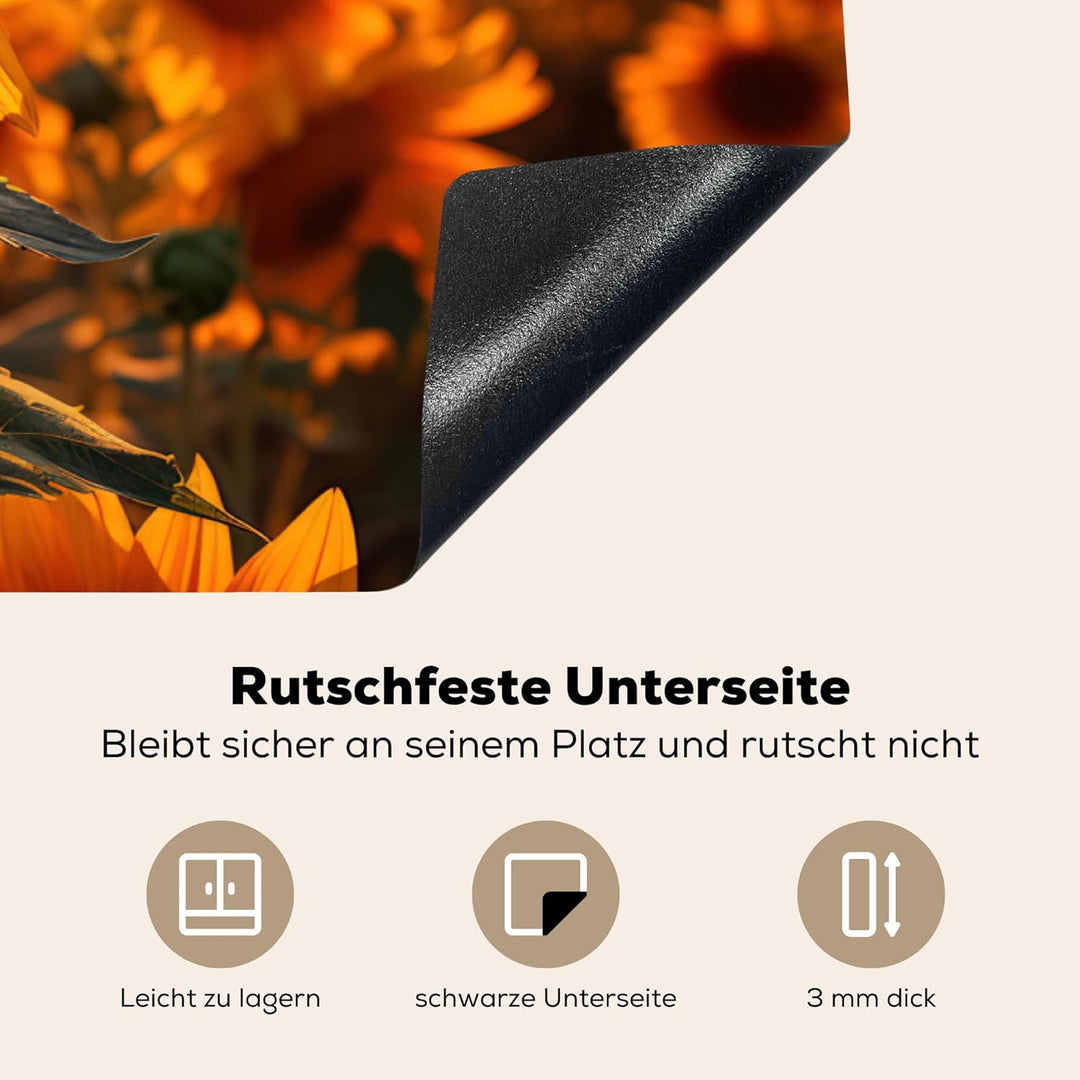 Herdabdeckplatte Einteilig Ceranfeld Abdeckplatte Küche Deko Ceranfeldabdeckung Herdabdeckung Indukt