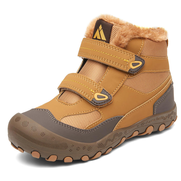Mishansha Kinder Winterschuhe Mädchen Winterstiefel Warm Schneestiefel Gefüttert Boots Wasserdicht 3