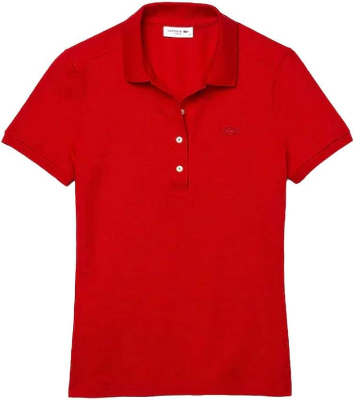Lacoste Damen PF5462 Polohemd, Red, 34