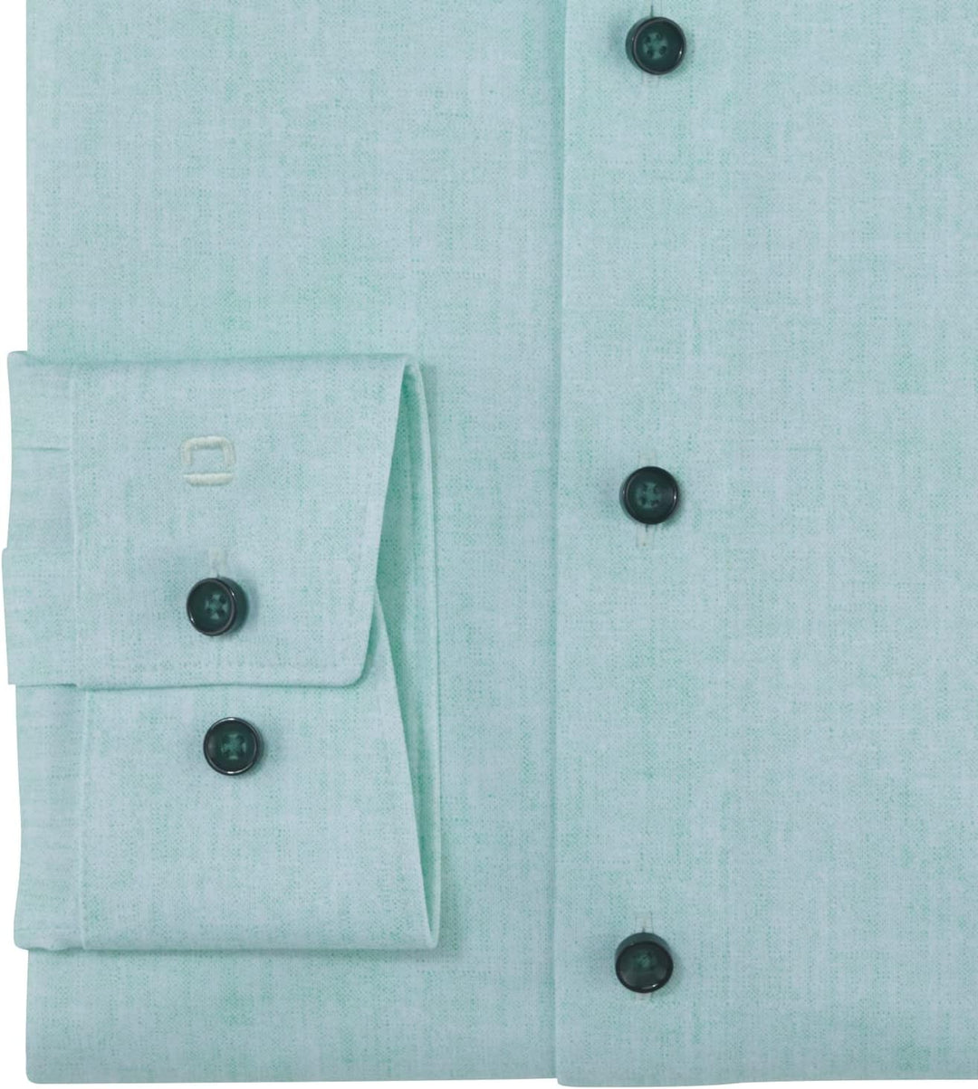 OLYMP Herren Businesshemd Langarm Luxor 24/Seven,modern fit,New Kent 37 Hellgrün 40, 37 Hellgrün 40