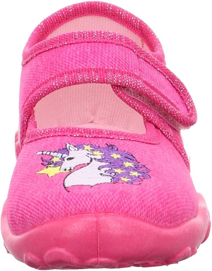 Superfit Damen Bonny Flache Hausschuhe 23 EU Pink Lila 6300, 23 EU Pink Lila 6300