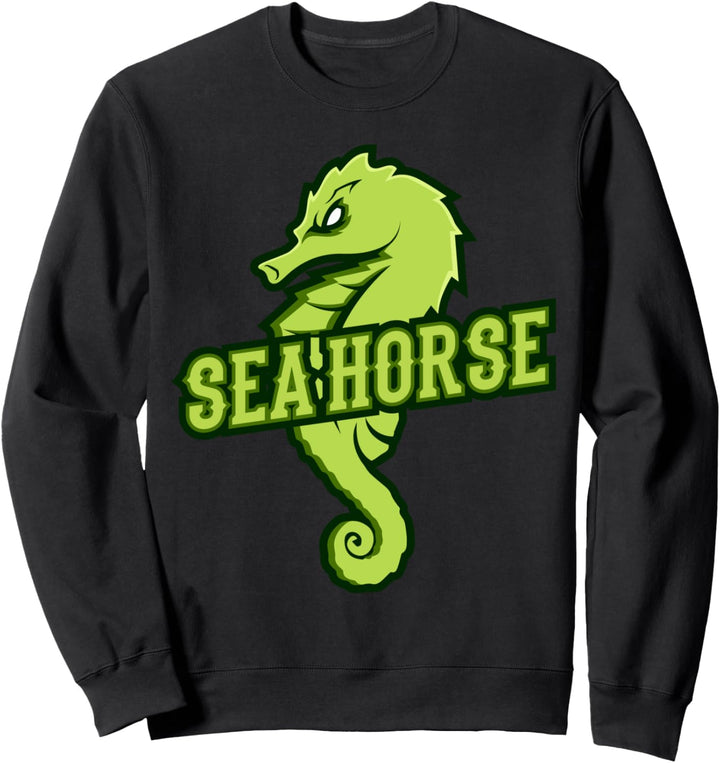 Seepferdchen Taucher Meeresbiologe Taucherin Sweatshirt