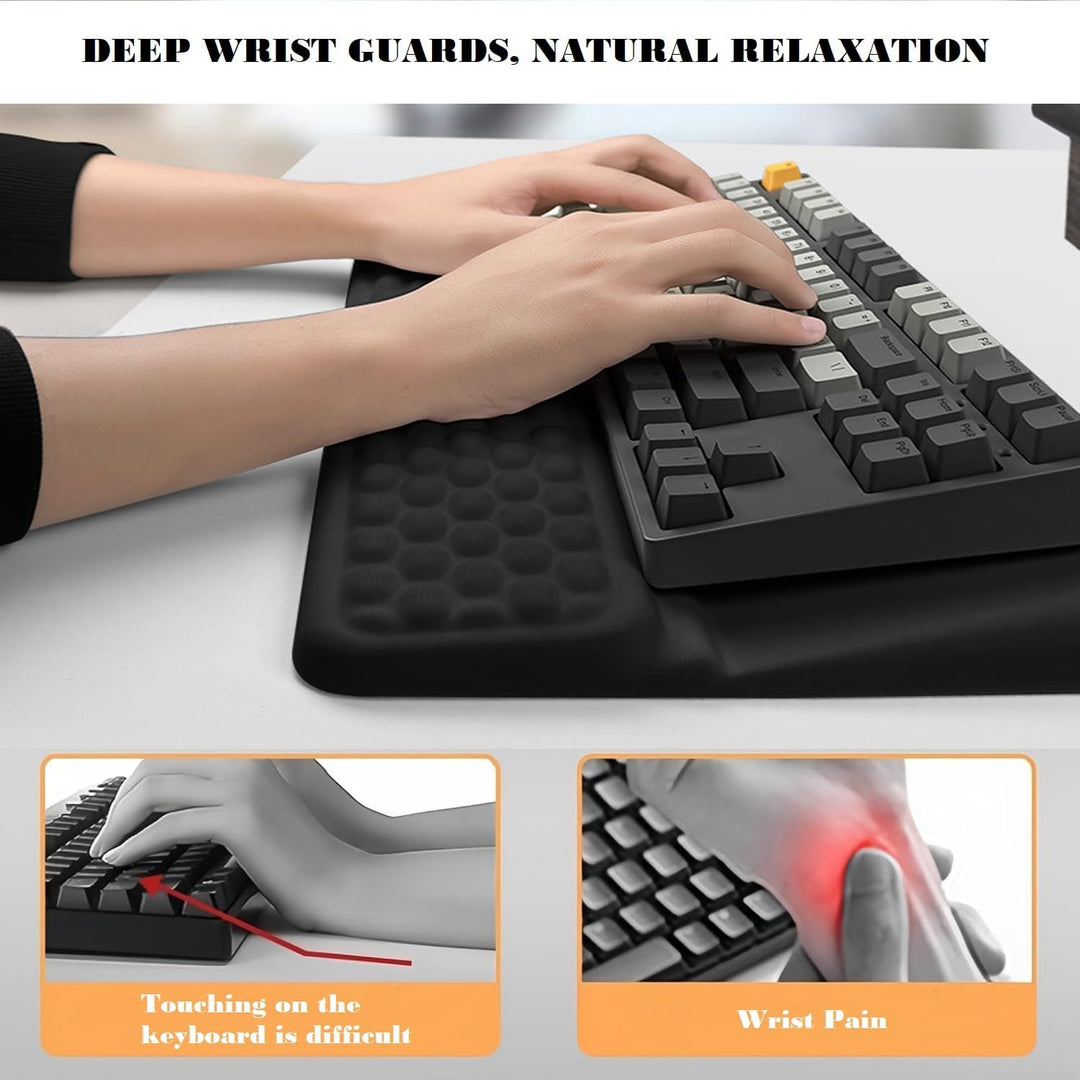 Tastatur Ständer mit Handgelenkauflage,Ergonomisches Tilt Tastaturständer,Ergonomischer Bequemer Wri