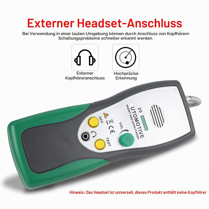 Kurzschluss Detektor-Auto Circuit Checker Open Circuit Finder Kurzschluss Tracer Dy25 Kfz Kurzschlus