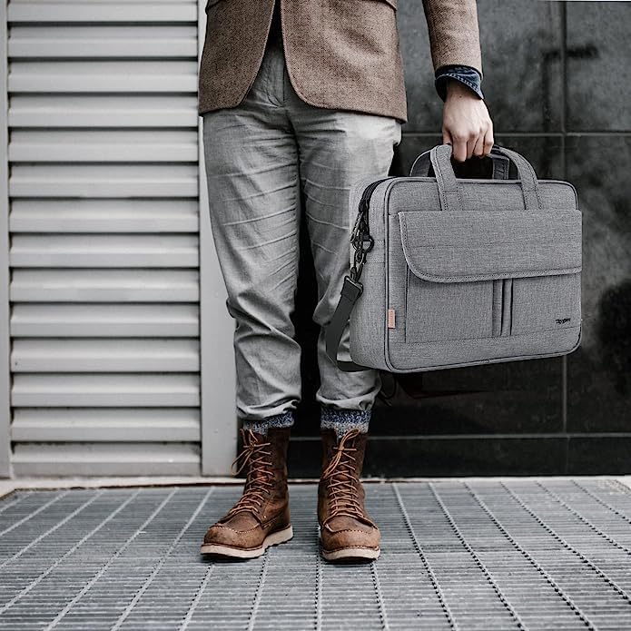 Taygeer Laptoptasche 15.6 Zoll, Wasserdicht Aktentasche Notebooktasche Laptop Umhängetasche Computer