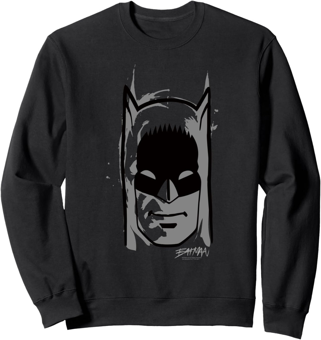 DC Comics Batman Face Sketch Sweatshirt