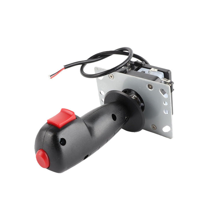 Hztyyier Joystick 8 Wege Gamecontroller Kit Computerspielsimulation Flight Joystick mit Top Taste fü