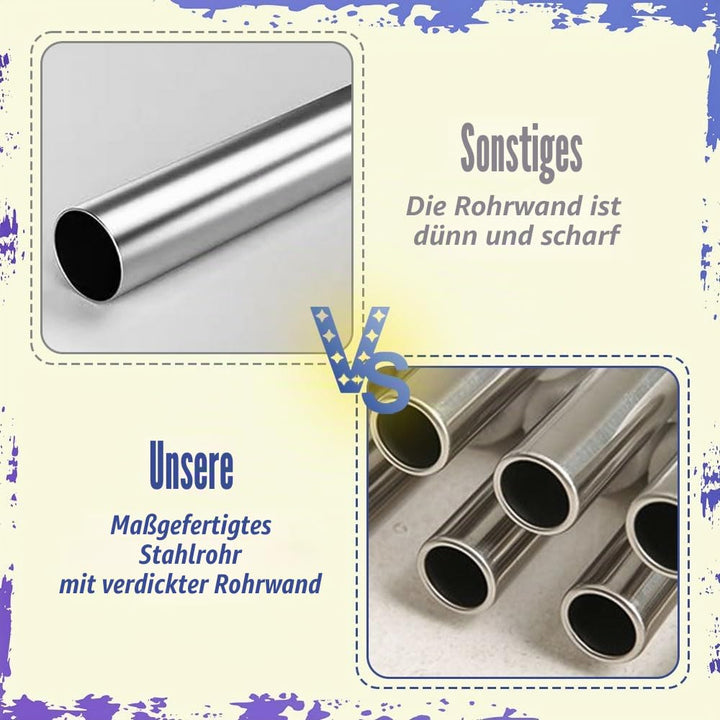 Baby Laufstall, Laufgitter klappbar, Ein-Knopf-Faltung &amp; Sicherheitsschlössern, Krabbelgitter mit Ne