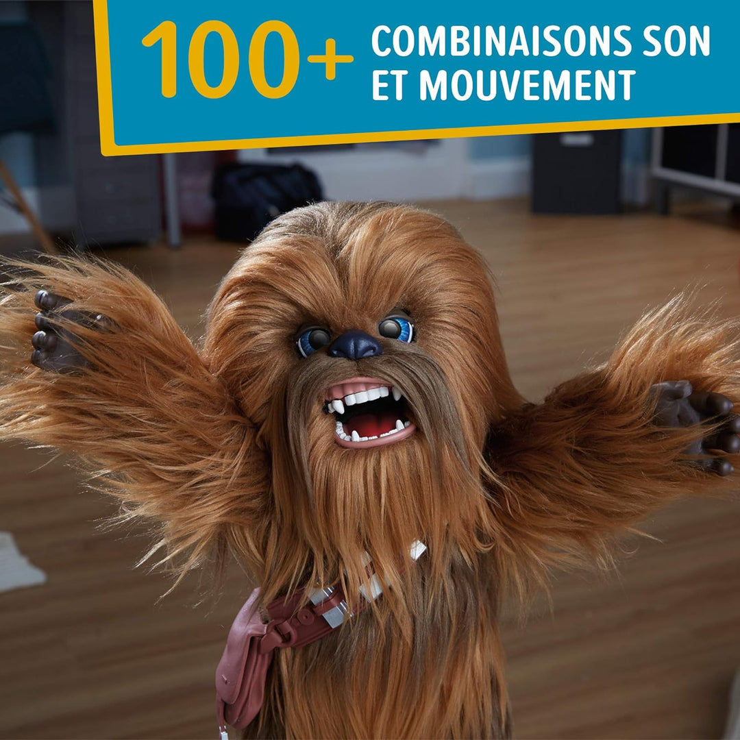 Hasbro E0584EU4 Star Wars - Solo Film Chewbacca, interaktive Plüschfigur