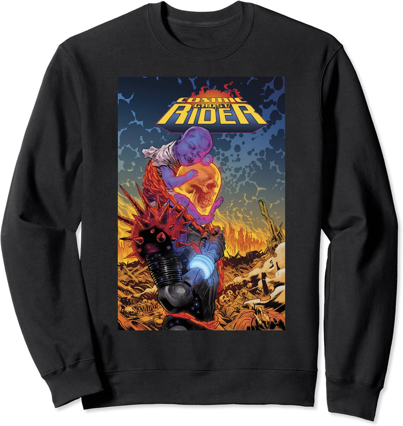 Marvel Cosmic Ghost Rider Comic Cover Sweatshirt