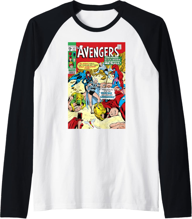 Marvel The Avengers Valkyrie And Her Lady Liberators Cover Raglan