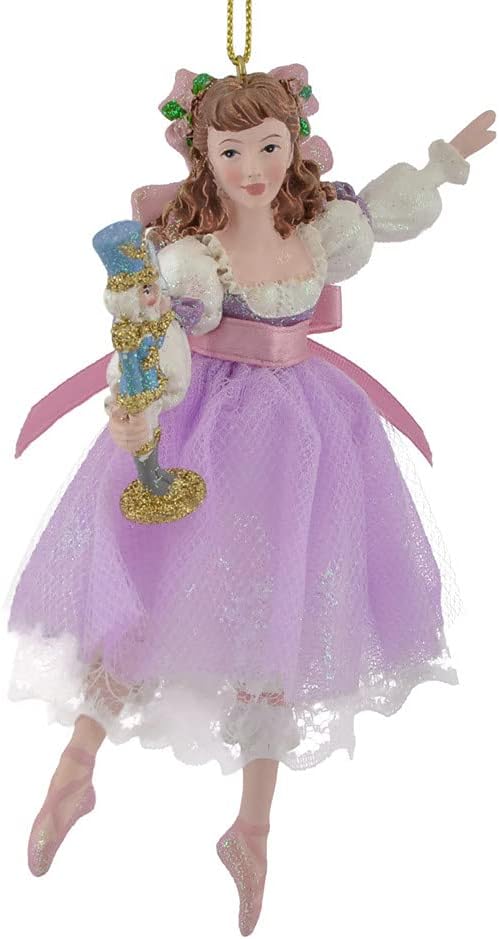 Nutcracker Suite Clara Christmas Tree Ornament 6 Inch C7654C New
