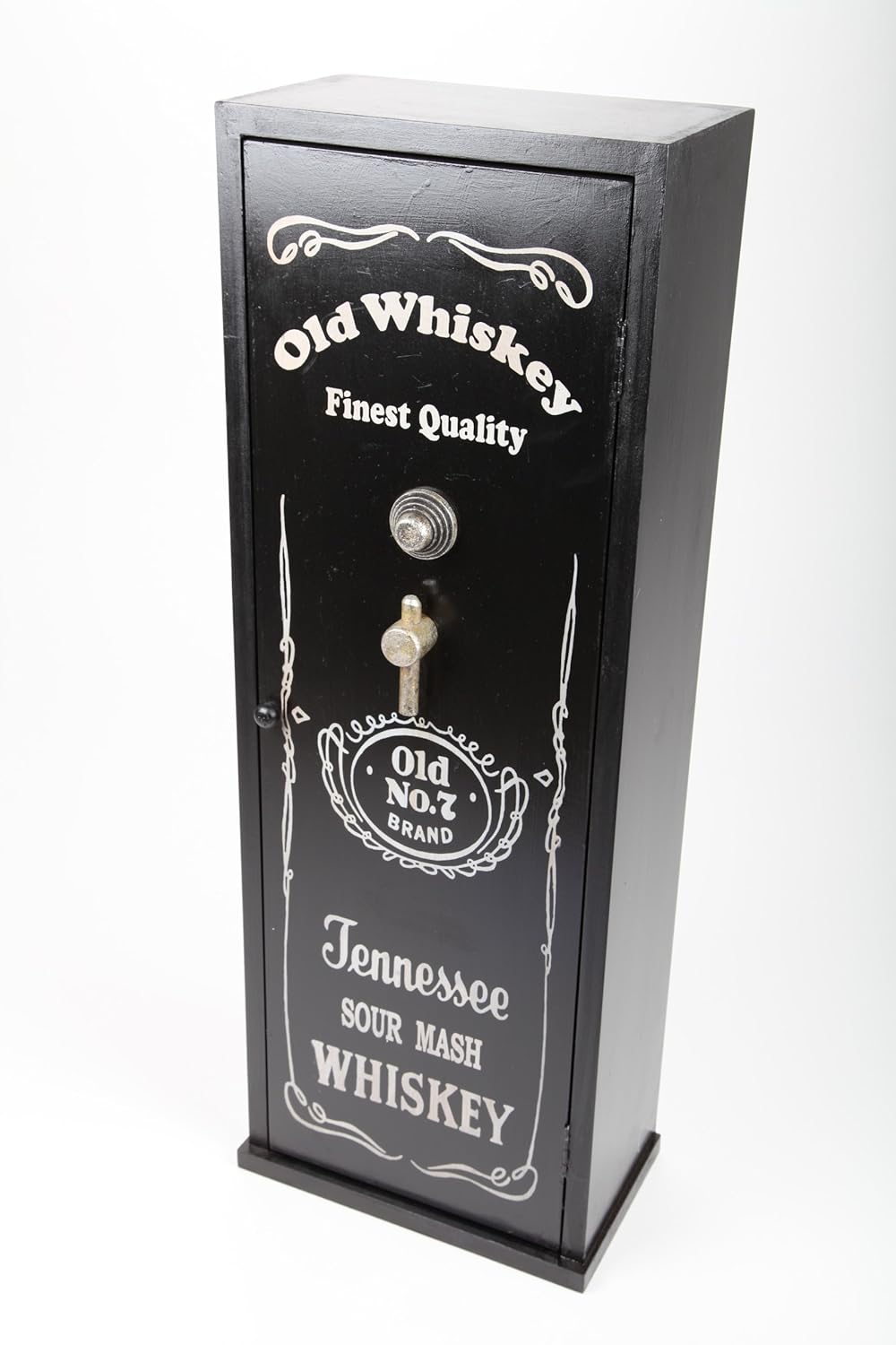point home Design-Schrank Whiskey, Retro, schwarz, 85cm