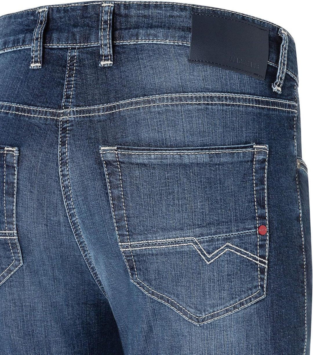 MAC Jeans Herren Jeans Hose Arne Pipe Stretchdenim Blue Used 30W / 32L Tiefes Blau, 30W / 32L Tiefes