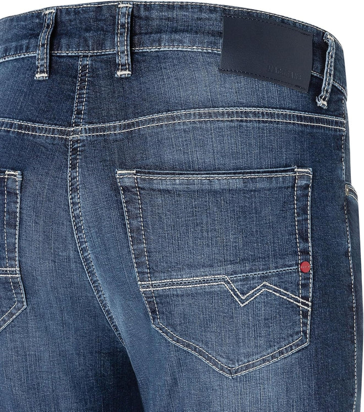 MAC Jeans Herren Jeans Hose Arne Pipe Stretchdenim Blue Used 30W / 32L Tiefes Blau, 30W / 32L Tiefes