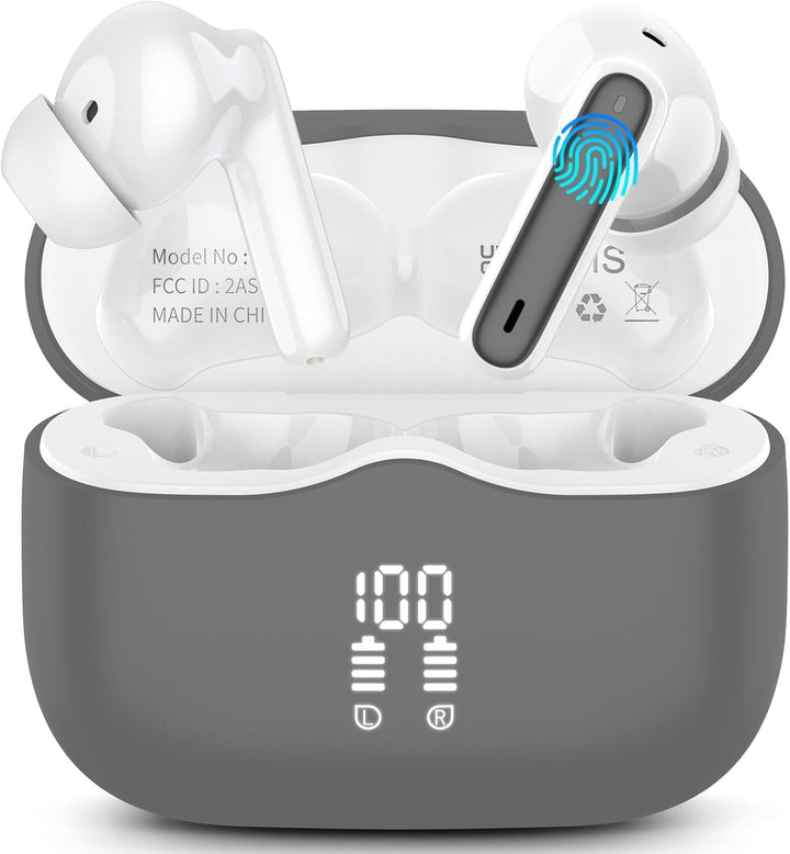 xinwld Bluetooth Kopfhörer, Noise Cancelling, Kopfhörer Kabellos Bluetooth 5.3 In Ear Kopfhörer mit
