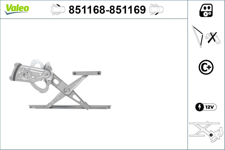 Valeo Fensterheber 851168