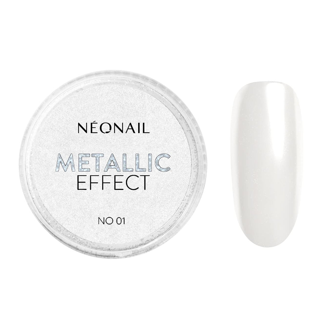 NEONAIL Metallic Effect 01 - Glitzer Nägel Puder - Nail Art - Chrome Nail Powder - Nageldesign Zubeh