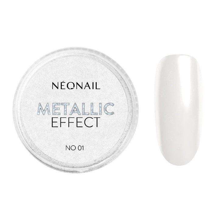 NEONAIL Metallic Effect 01 - Glitzer Nägel Puder - Nail Art - Chrome Nail Powder - Nageldesign Zubeh