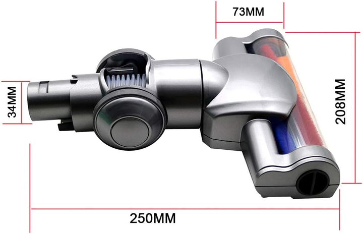 FFyan Elektrische Bürste für motorisierten Bodenbürstenkopf Für Dyson V6 Trigger DC45 DC58 DC59 DC61