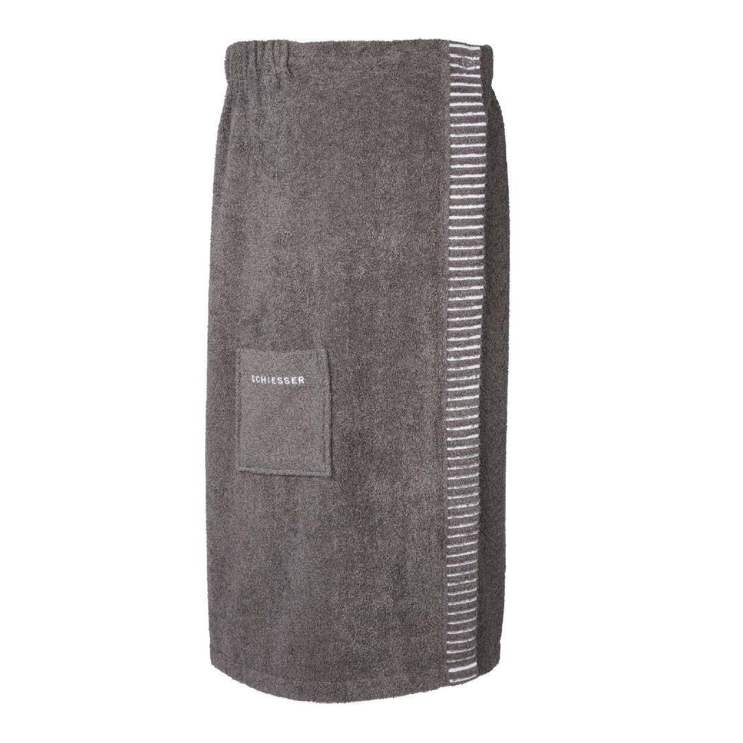 Schiesser Saunakilt Rom für Damen aus saugstarkem Baumwoll-Frottier (Grössen S - XXL), Made in Green