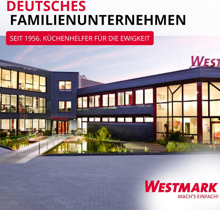 Westmark Küchen-Organizer/Tischbutler, 4 Fächer, mit Tragegriff, Masse: 28 x 15 x 22 cm, Bambus, Tap