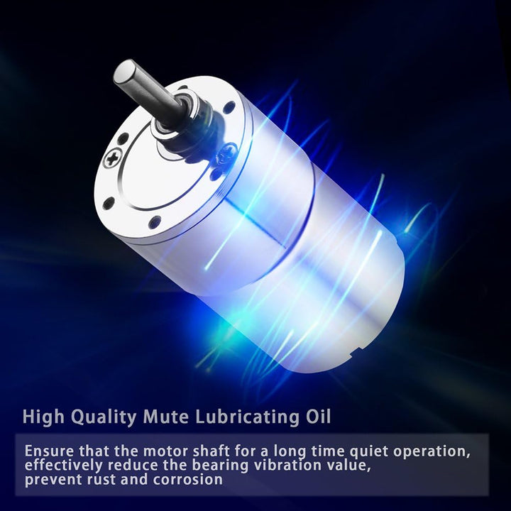 Greartisan DC 12V 60RPM Getriebemotor Hohe Drehmoment Elektrische Mikrodrehzahl Reduktion Getriebemo