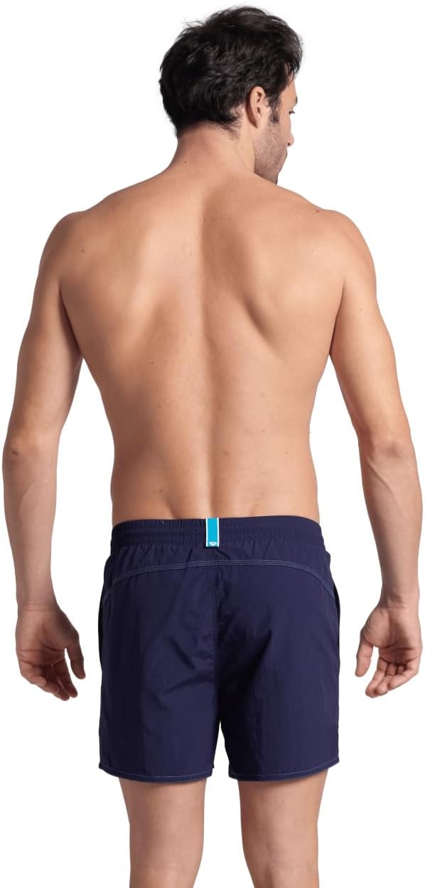 ARENA Herren Bywayx R Swim Trunks S Navy-turquoise, S Navy-turquoise