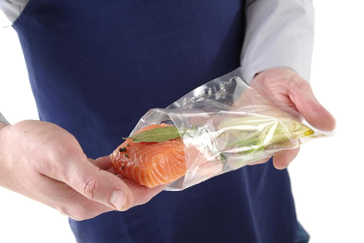 HENDI Vakuumbeutel, für Vakuum-Verpackungsmaschine, Vakuumiergerät, Lebensmitteltaugliche Polyethyle
